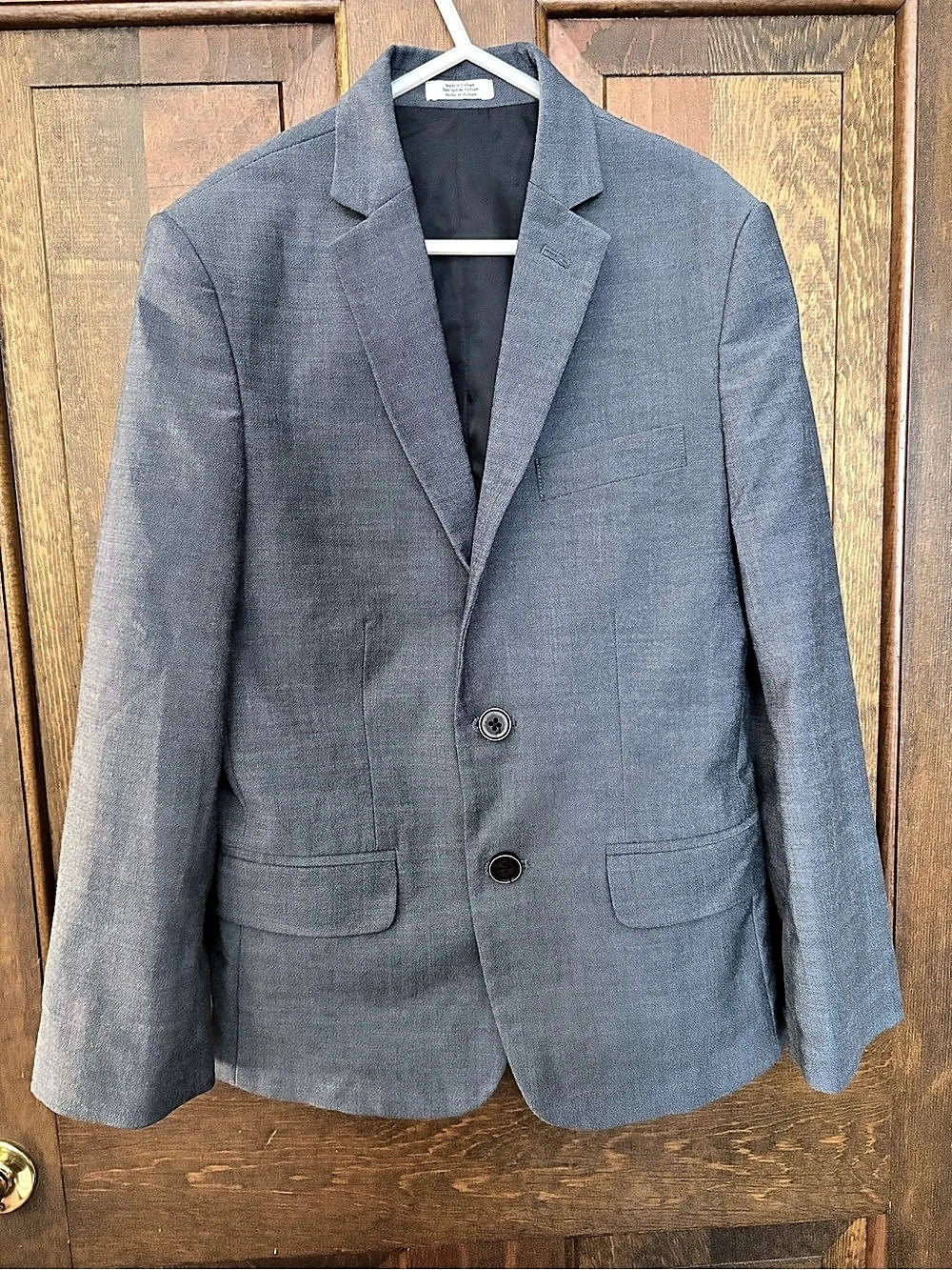 Calvin Klein Boy’s Gray Blazer Size 8 Like New